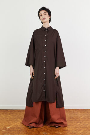 Jade Shirtdress Wool